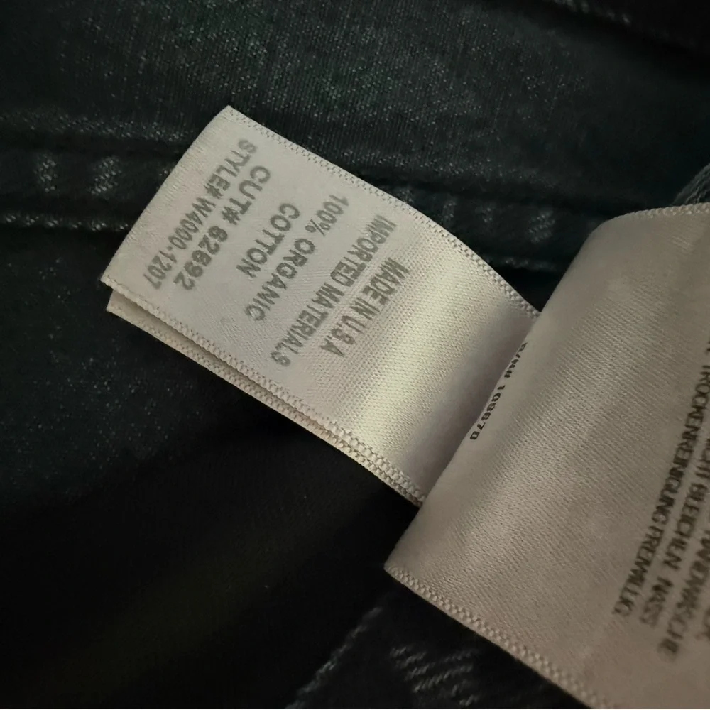 Tibi High Rise Black Jeans - Picture 7 of 7